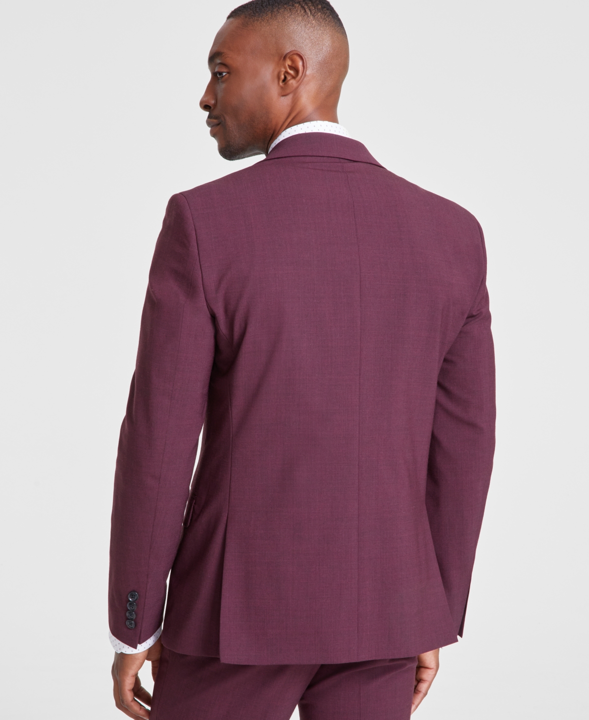 Macy's bar iii slim fit suit top