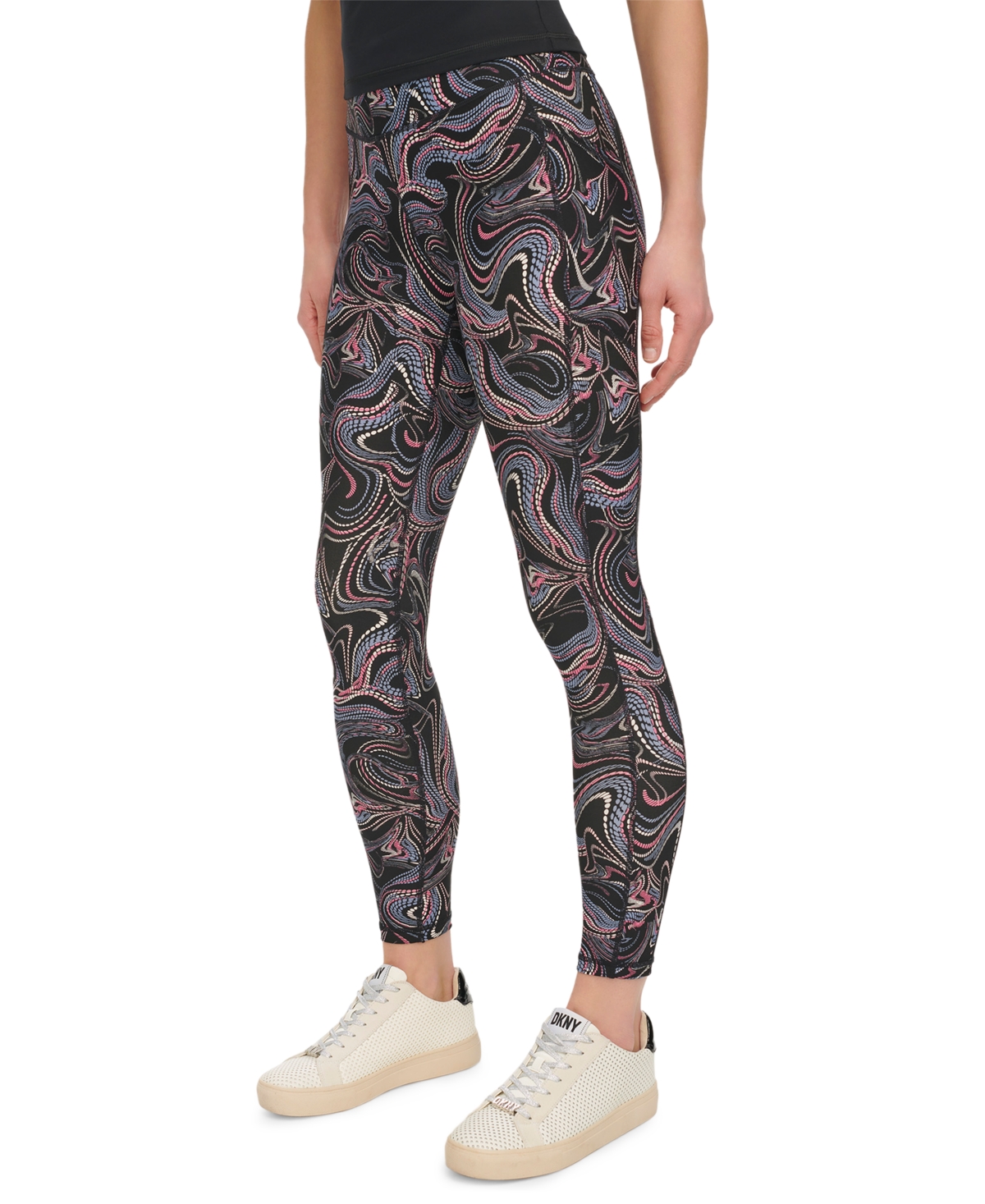 Dkny Sport Women's Mid-Rise 7/8-Length Leggings