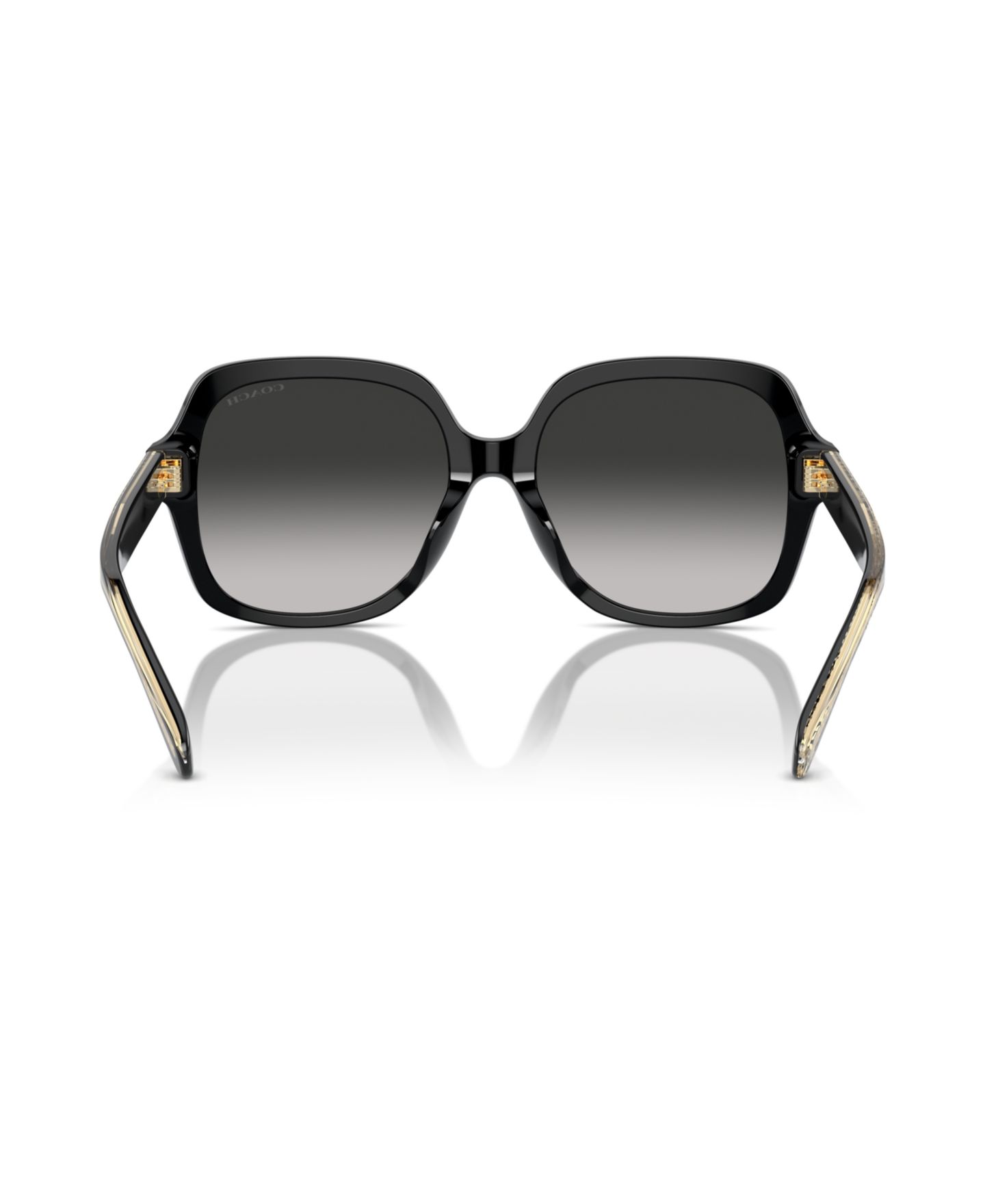Женские солнцезащитные очки COACH Sunglasses, Cr614 Hc8395U, цвет: Чёрный — фото 3