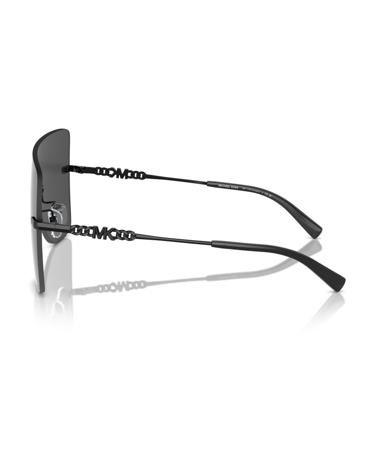 Женские солнцезащитные очки Michael Kors Sunglasses, London Mk1148, цвет: Серый однотонный — фото 2
