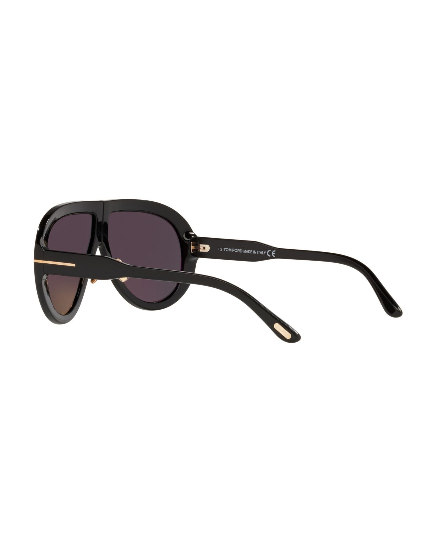 Солнцезащитные очки Tom Ford Unisex Sunglasses, Ft0836 Tr001306, цвет: Блестящий чёрный — фото 3