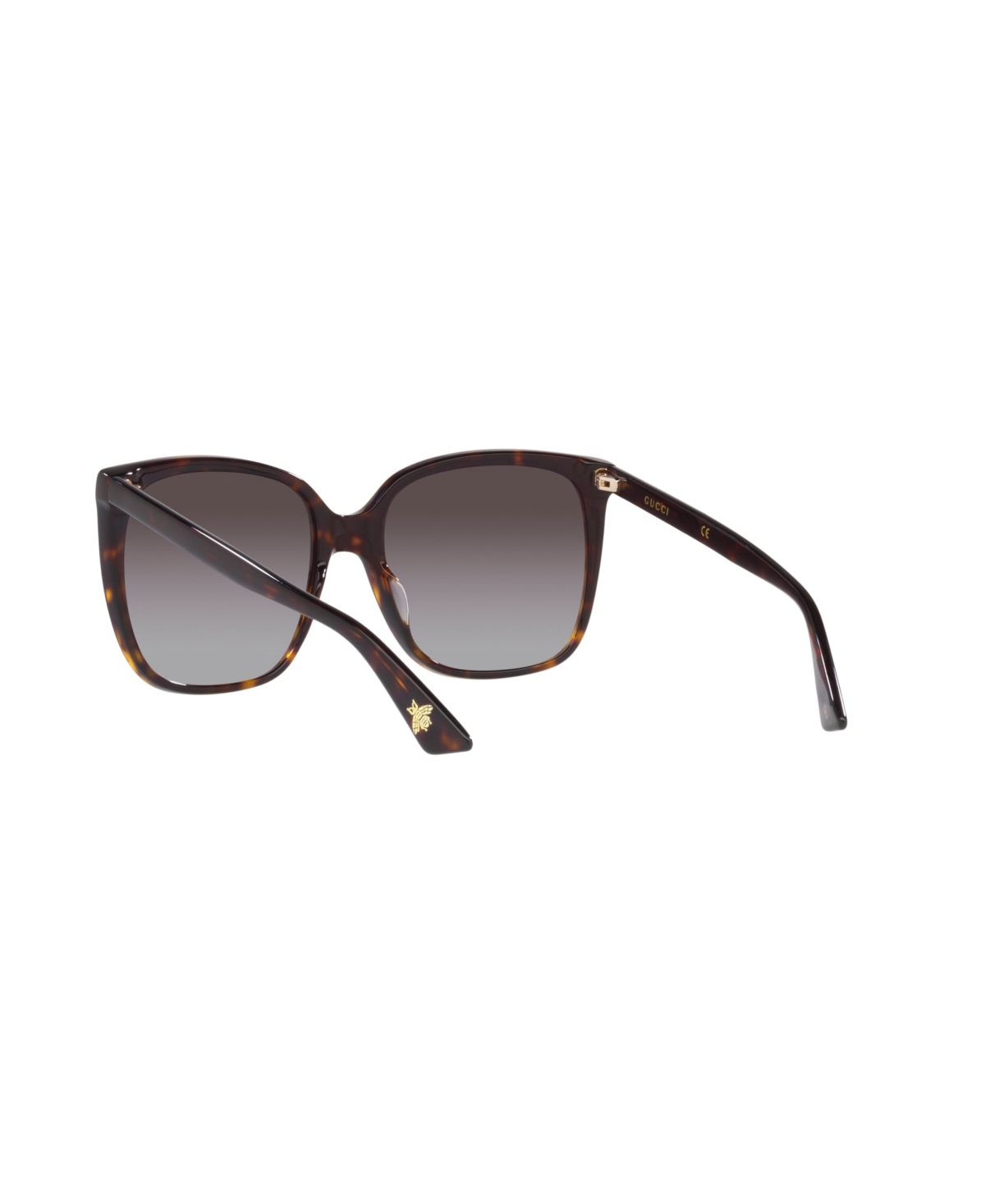 Gucci Womens Brown Gg0022s Cat Eye-frame Acetate Sunglasses In Tortoise