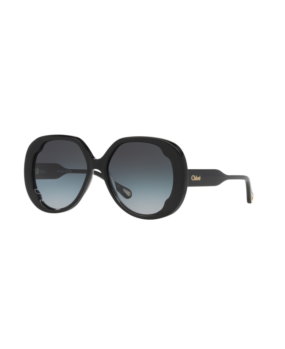 Shop Chloé Women's Sunglasses, Ch0195s In Black