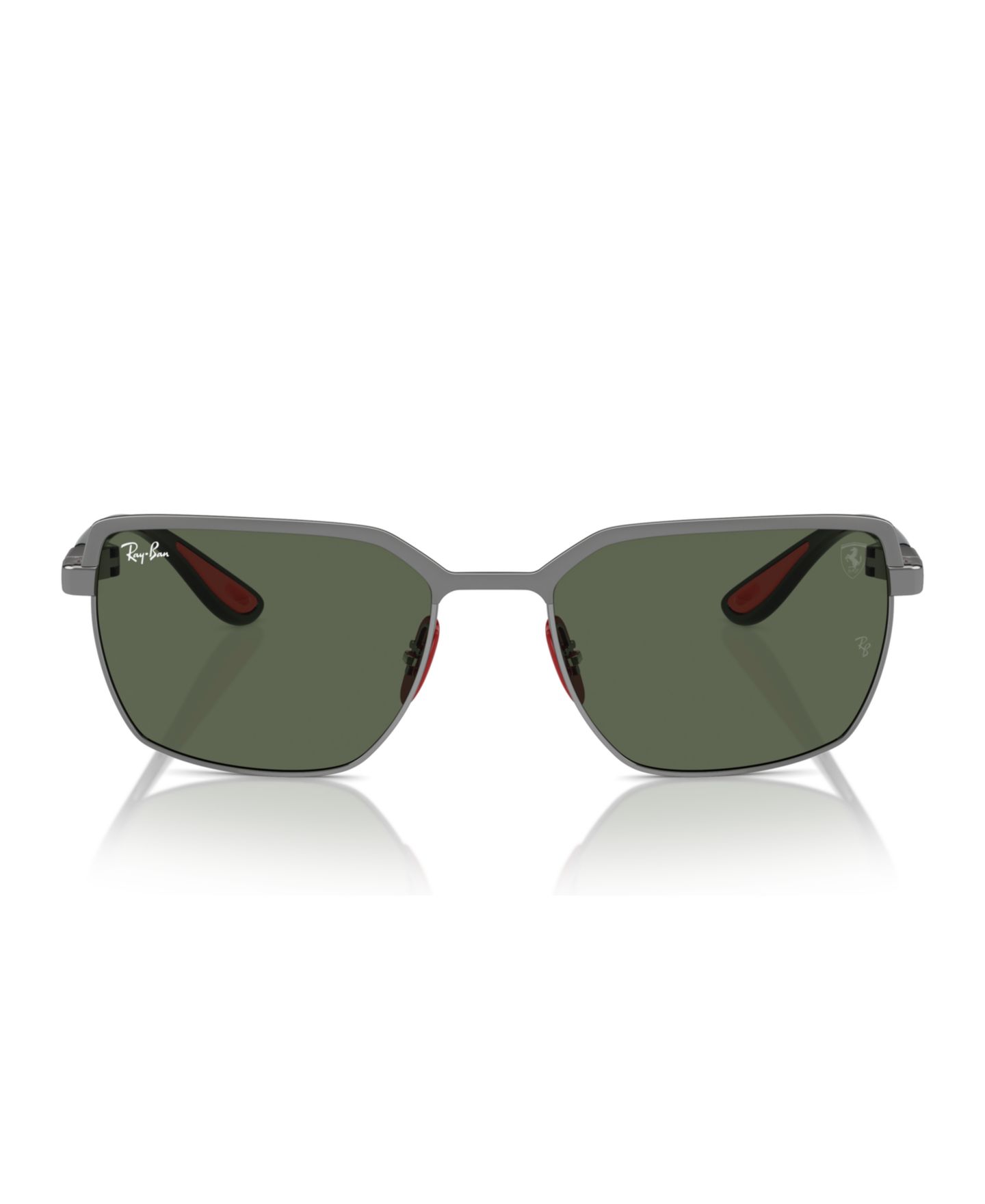 Солнцезащитные очки Ray-Ban Unisex, Rb3743M, цвет: Тёмный зелёный — фото 4
