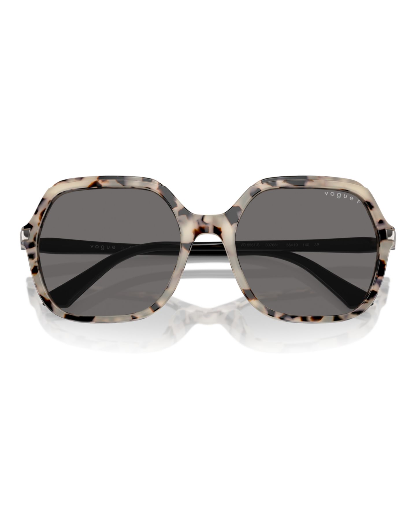 Женские солнцезащитные очки Vogue Eyewear Polarized Sunglasses, Vo5561S, цвет: Слоновая кость черепаховый — фото 2