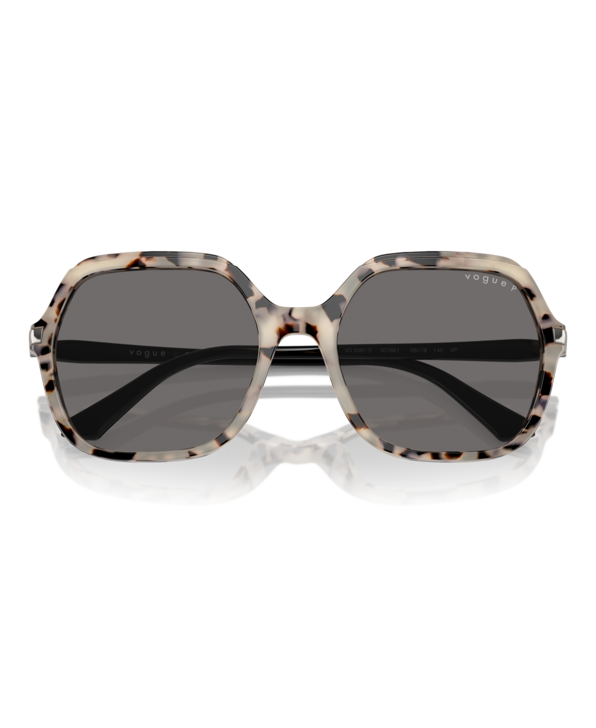 Shop Vogue Women's Polarized Sunglasses, Vo5561s In Ivory Tortoise