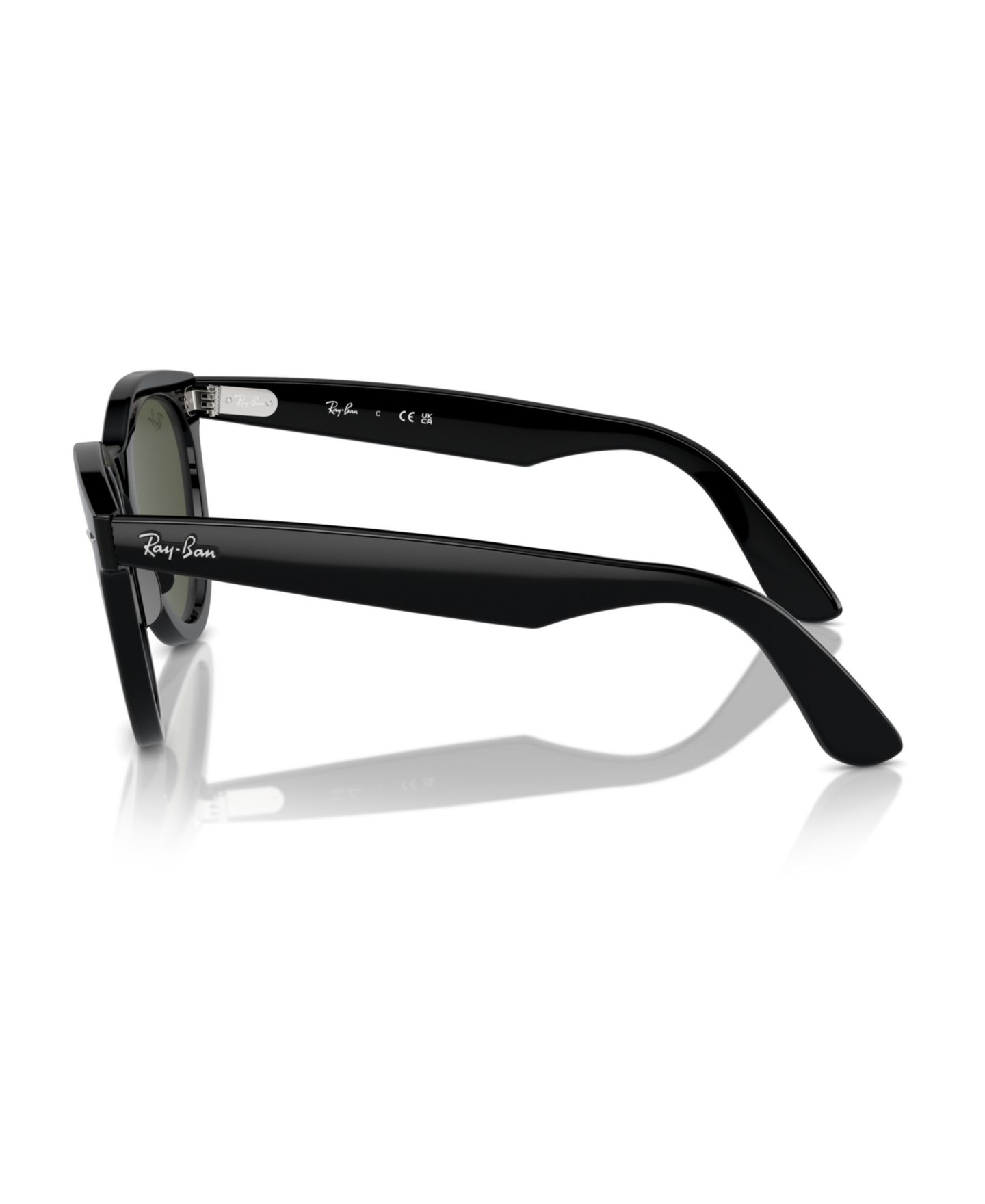 Солнцезащитные очки Ray-Ban Unisex, Wayfarer Way RB2241, цвет: Чёрный — фото 4