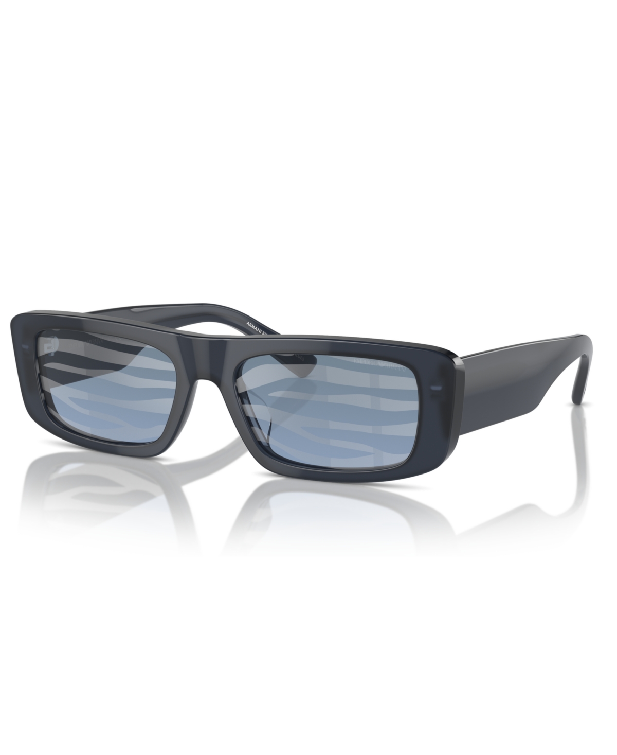 Emporio Armani Men's Sunglasses, Ea4229u In Opaline Blue