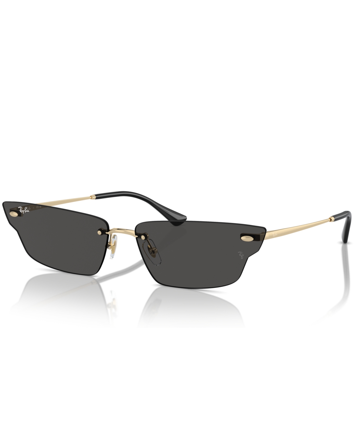 Ray Ban Ray-ban Anh Butterfly Sunglasses, 63mm In Light Gold