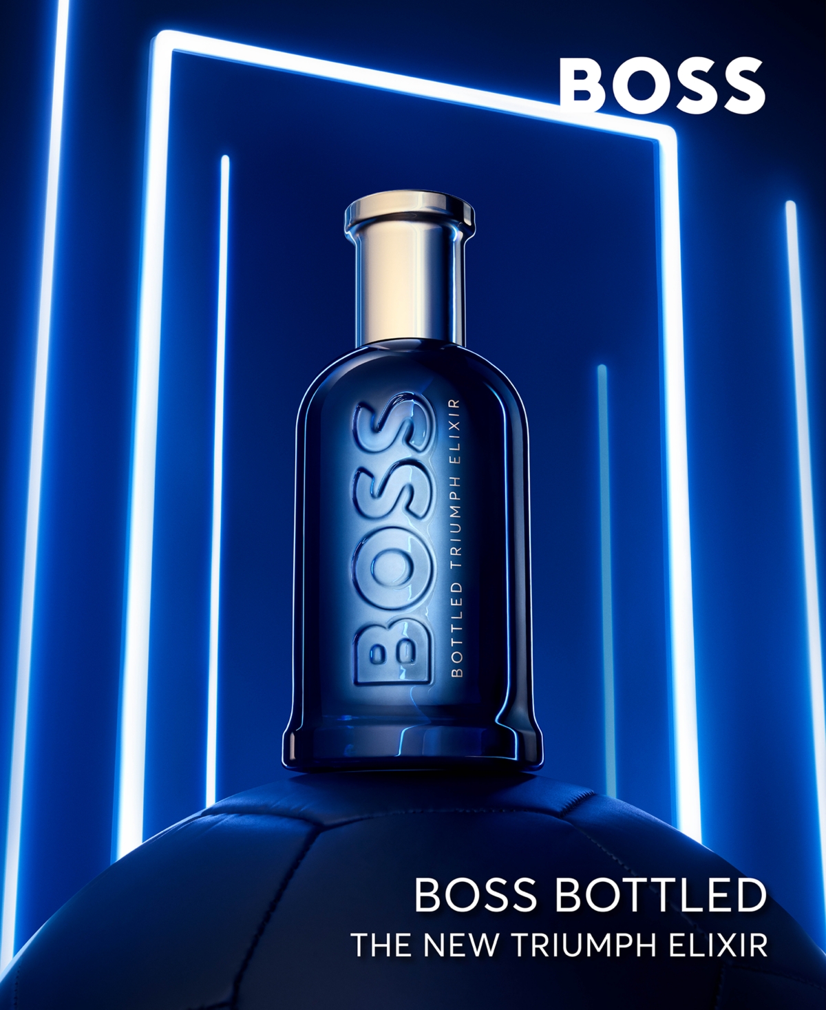 Shop Hugo Boss Men's Boss Bottled Triumph Elixir Parfum Intense Spray, 3.3 Oz. In No Color