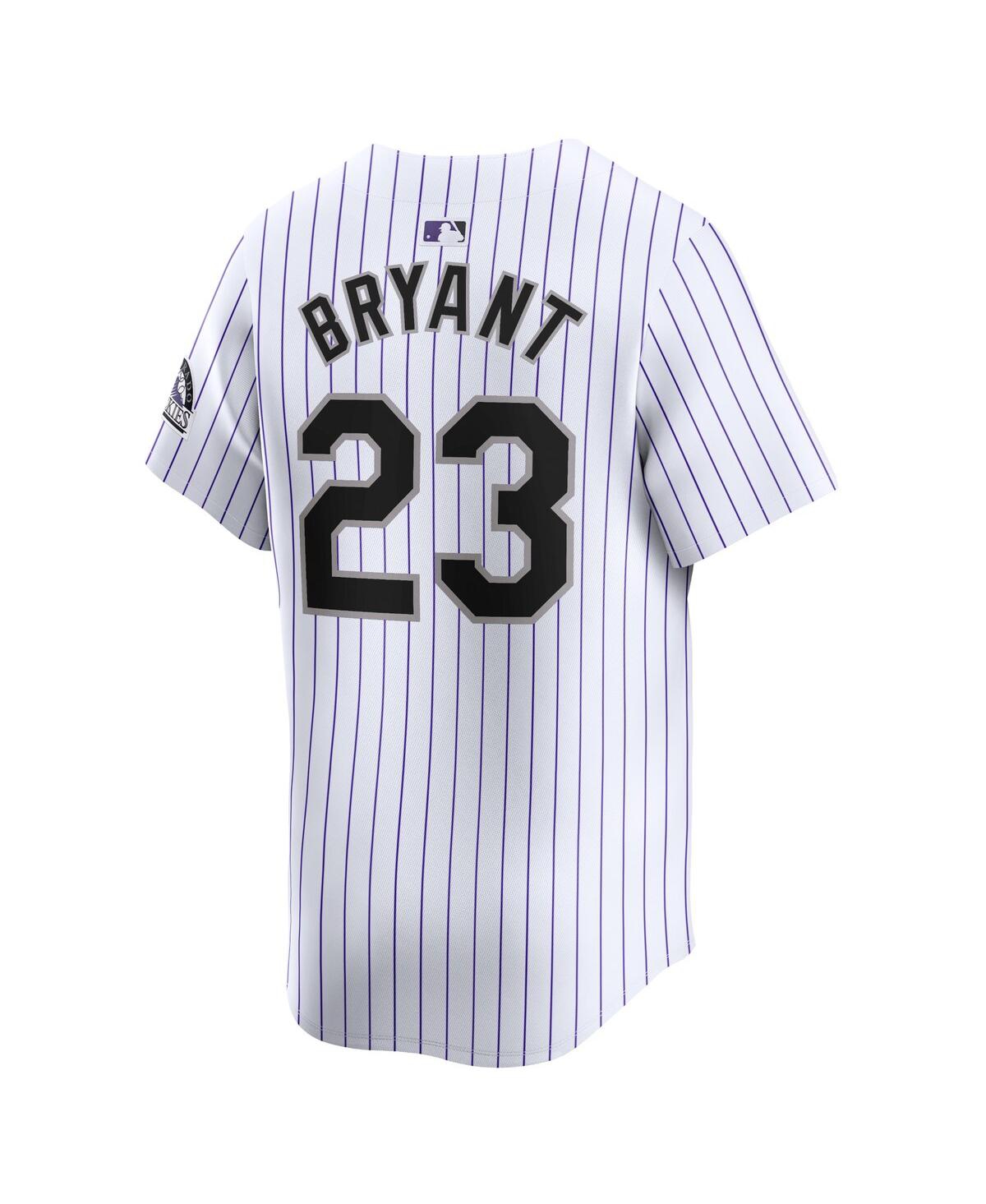 Men's Nike Kris BryantColorado Rockies Home Limited Player Jersey - White
