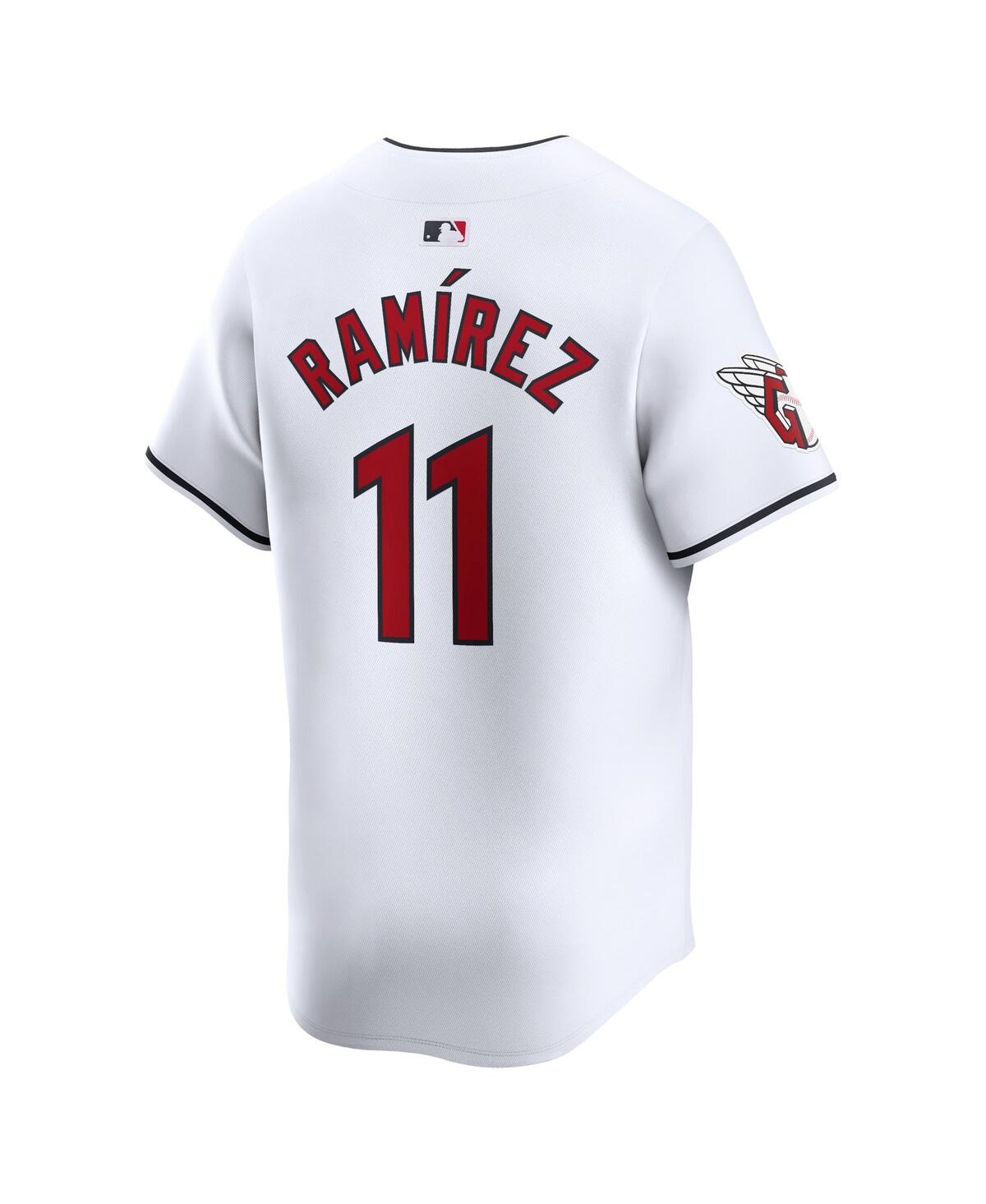 Men's Nike Jose RamirezCleveland Guardians Home Limited Player Jersey - White