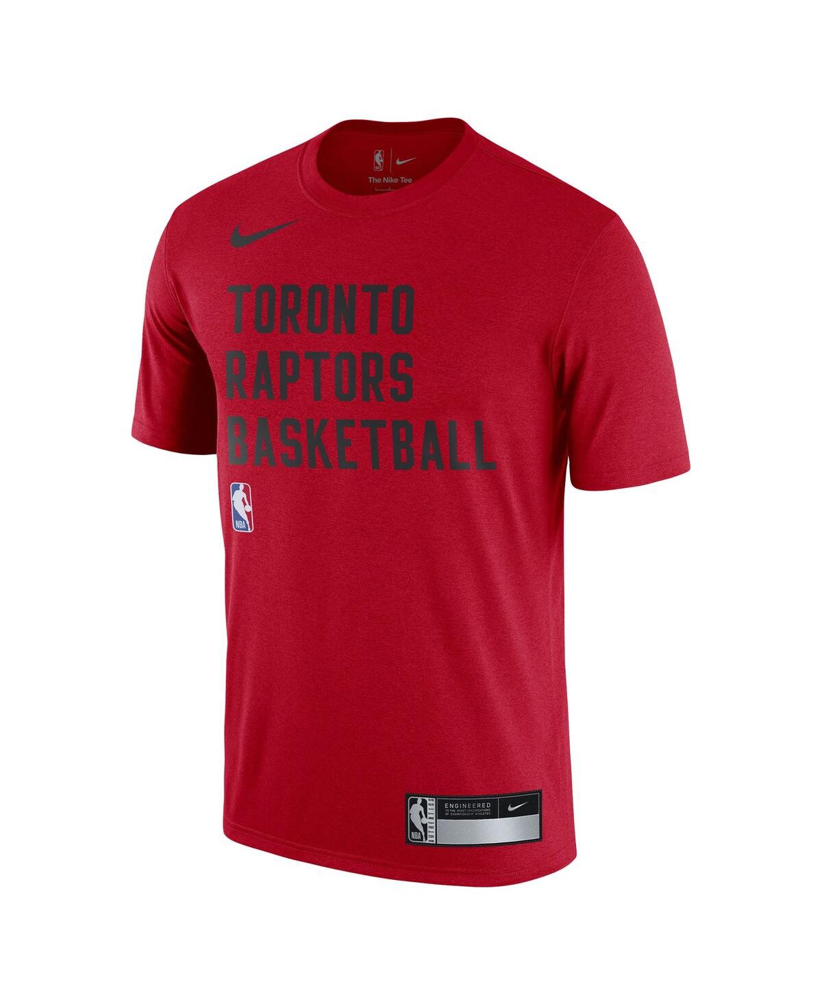 Shop Nike Men's  Red Toronto Raptors 2023/24 Sideline Legend Performance Practice T-shirt