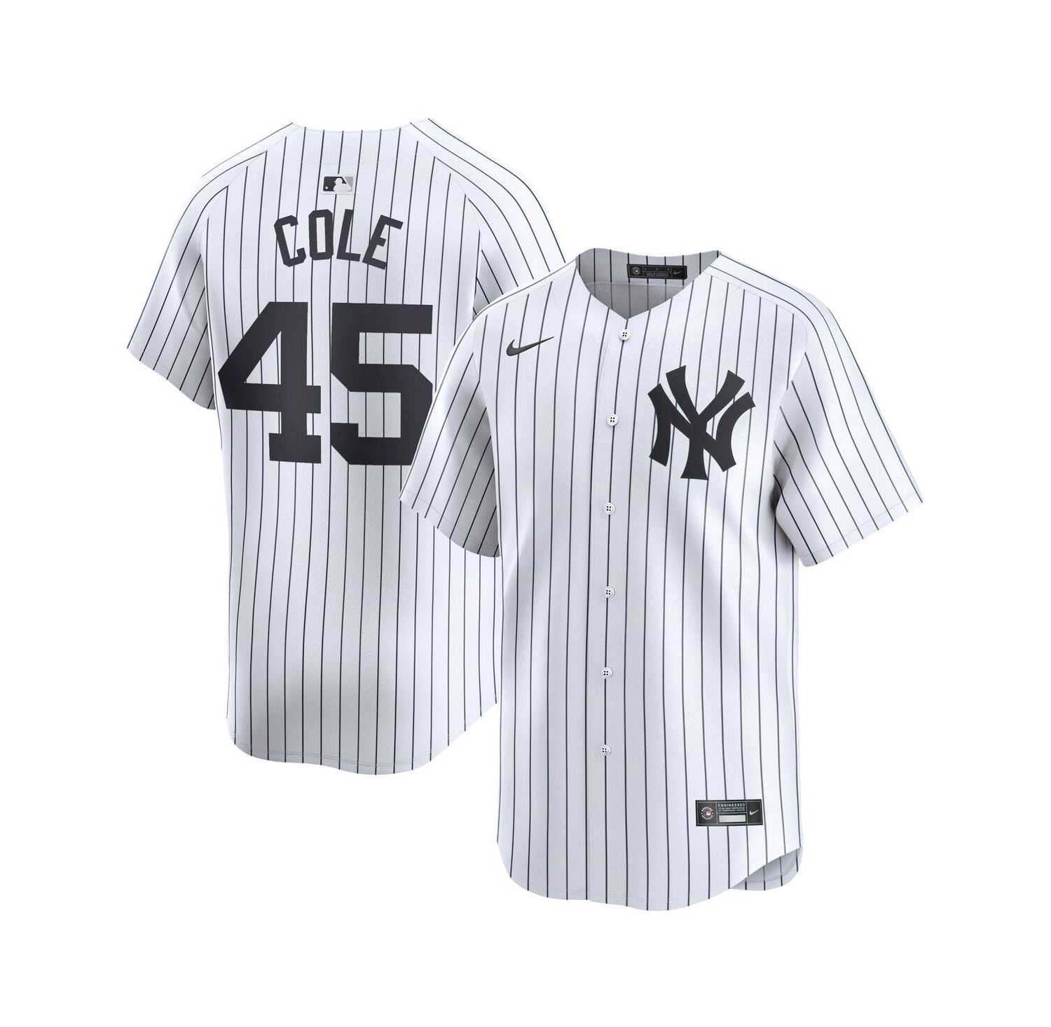 Men's Gerrit Cole White New York Yankees Home Limited Player Jersey