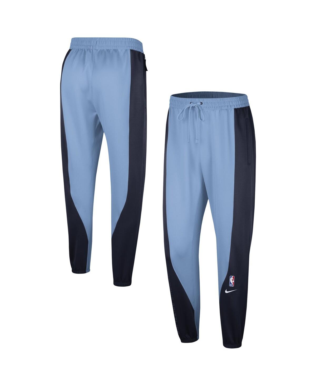 Shop Nike Men's  Navy, Light Blue Memphis Grizzlies 2023/24 Authentic Showtime Pants In Navy,light Blue