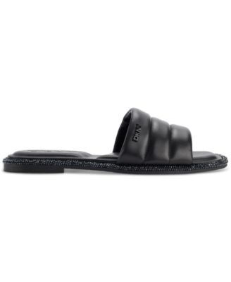 Bethea Quilted Slip-On Slide Sandals