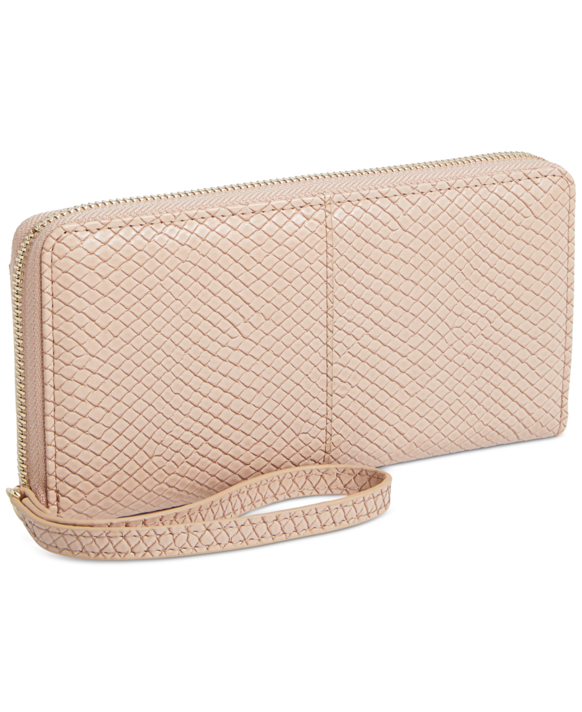 Shop On 34th Angii Za Embossed Wallet, Created For Macy's In Chai Snake