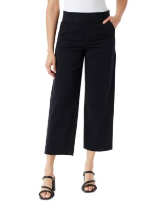 Gloria Vanderbilt - Petite Amanda Shape Effect Wide-Leg Crop Jeans