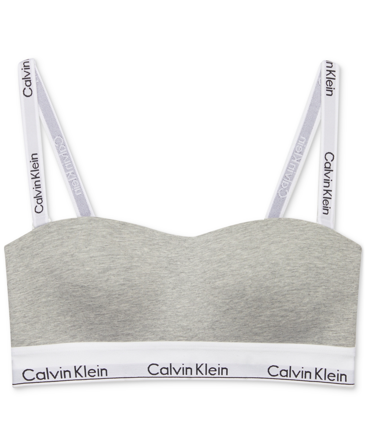 Calvin Klein Women's Modern Cotton Lightly Lined Bandeau Bra