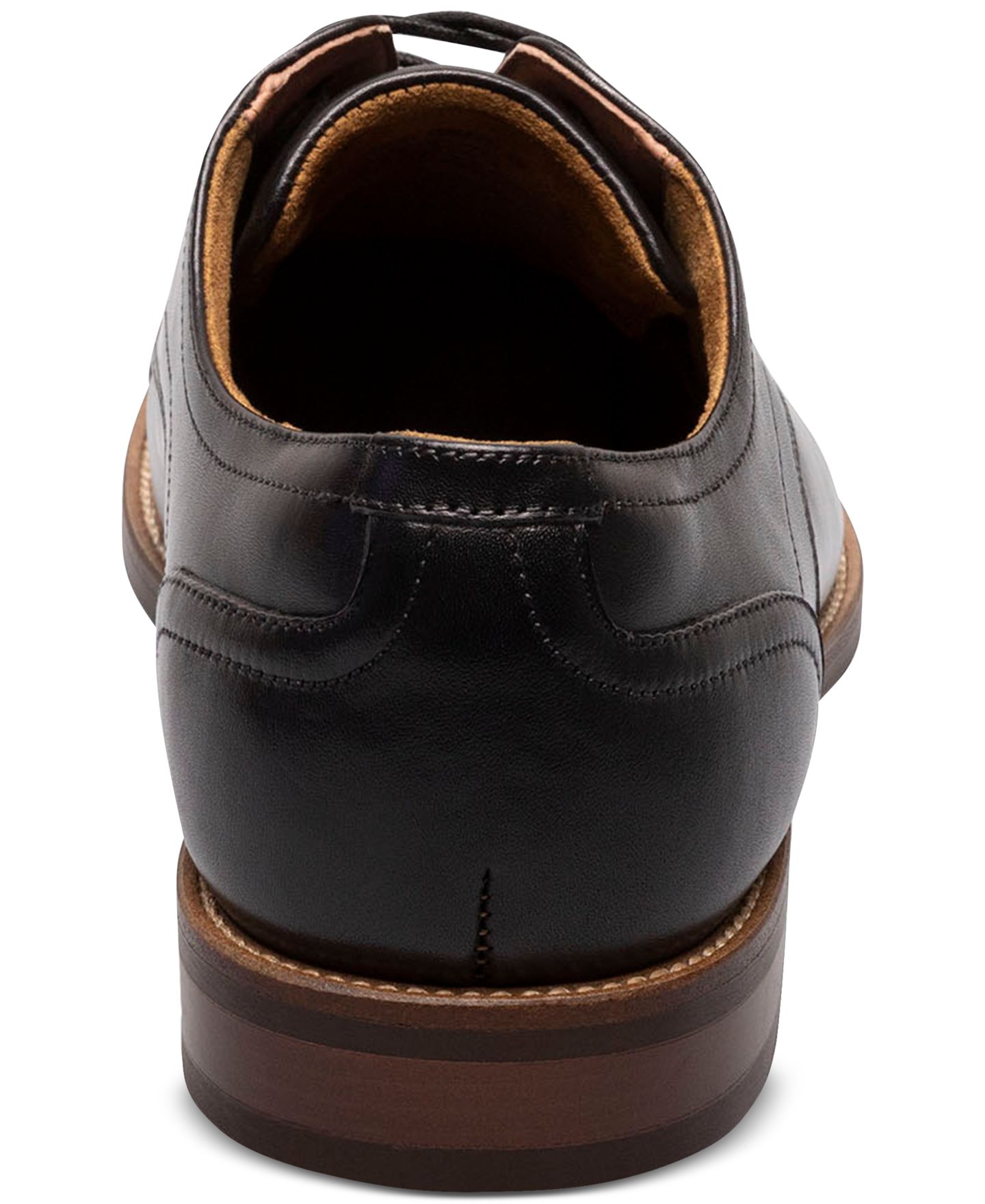 Мужские туфли Florsheim Ruvo Cap-Toe Oxford Dress Shoe, цвет: Чёрный — фото 4