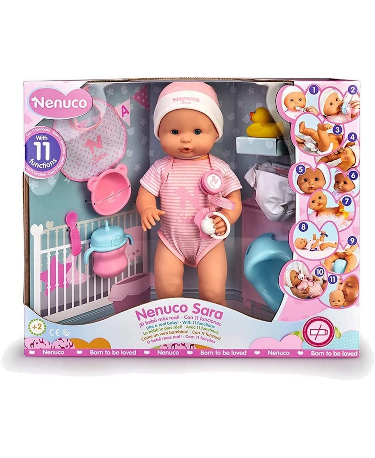 Nenuco Sara Doll In Multicolor