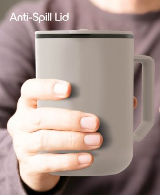 Puree Warming Coffee Mug, 12 oz. Stainless Steel Coffee Mug with Mug Warmer Coaster and Lid&nbsp;