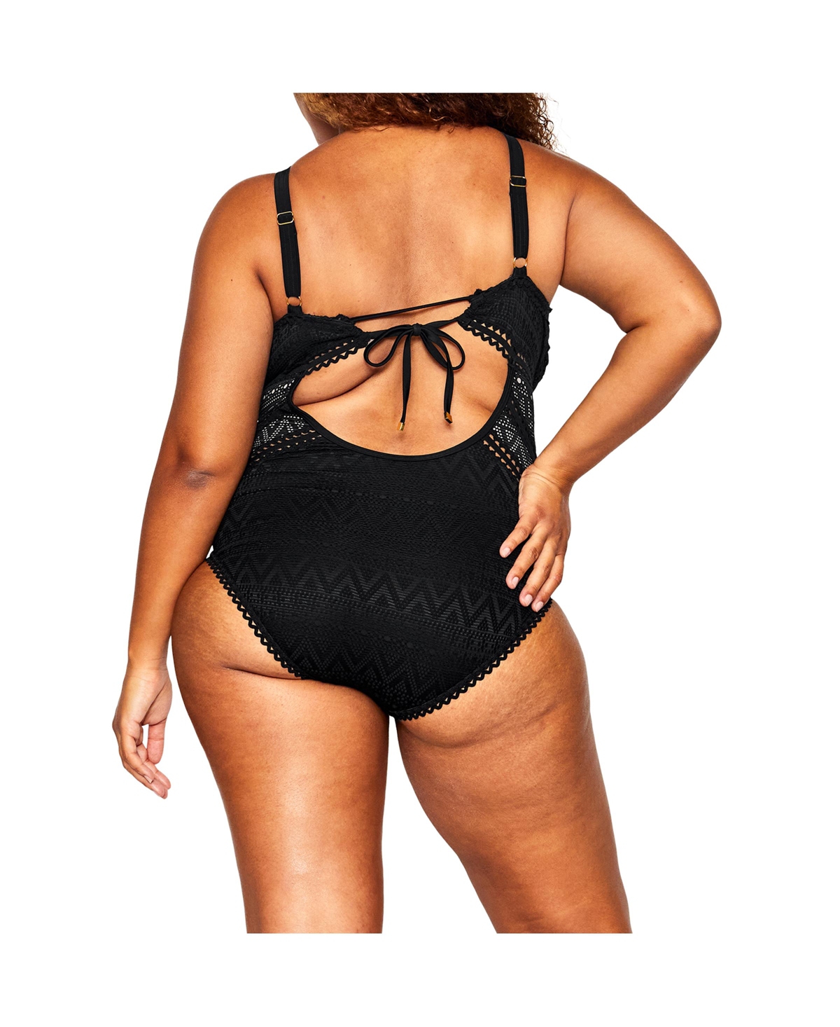 City Chic Plus Size Nuria 1 Piece Swimsuit