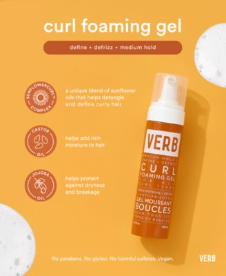 Curl Foaming Gel, 6.7 oz.