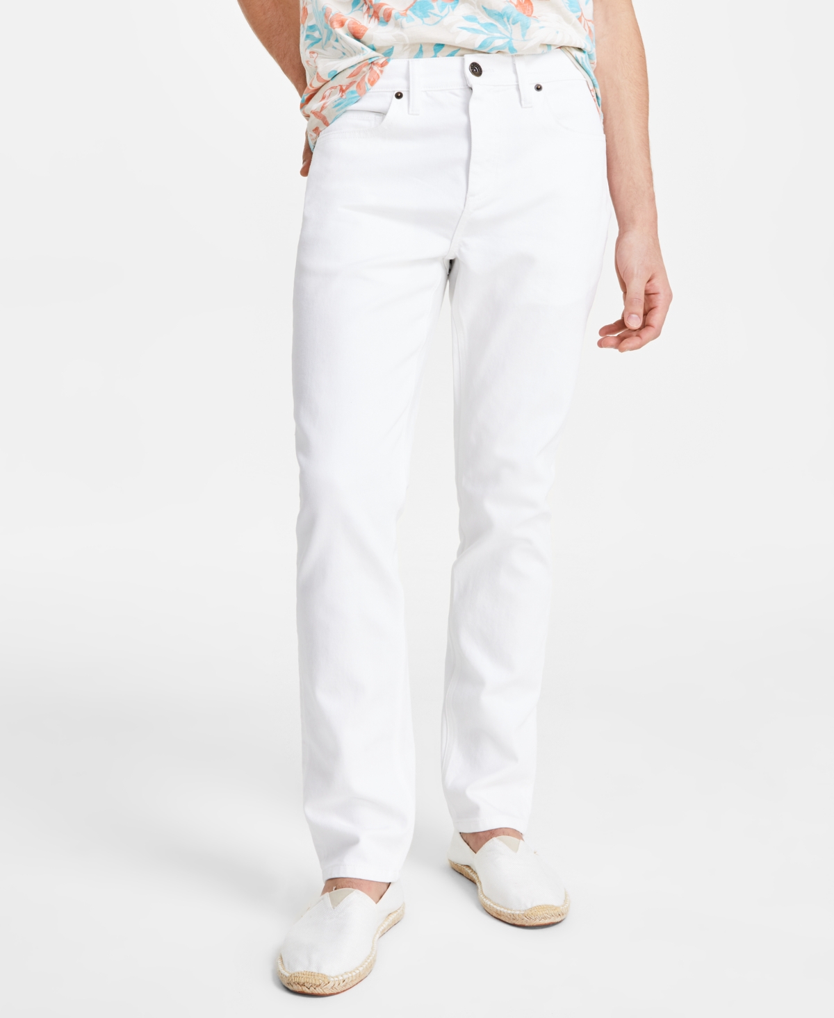 Shop Sun + Stone Men's Cloud Slim-fit Jeans, Created For Macy's In Cloud Wash