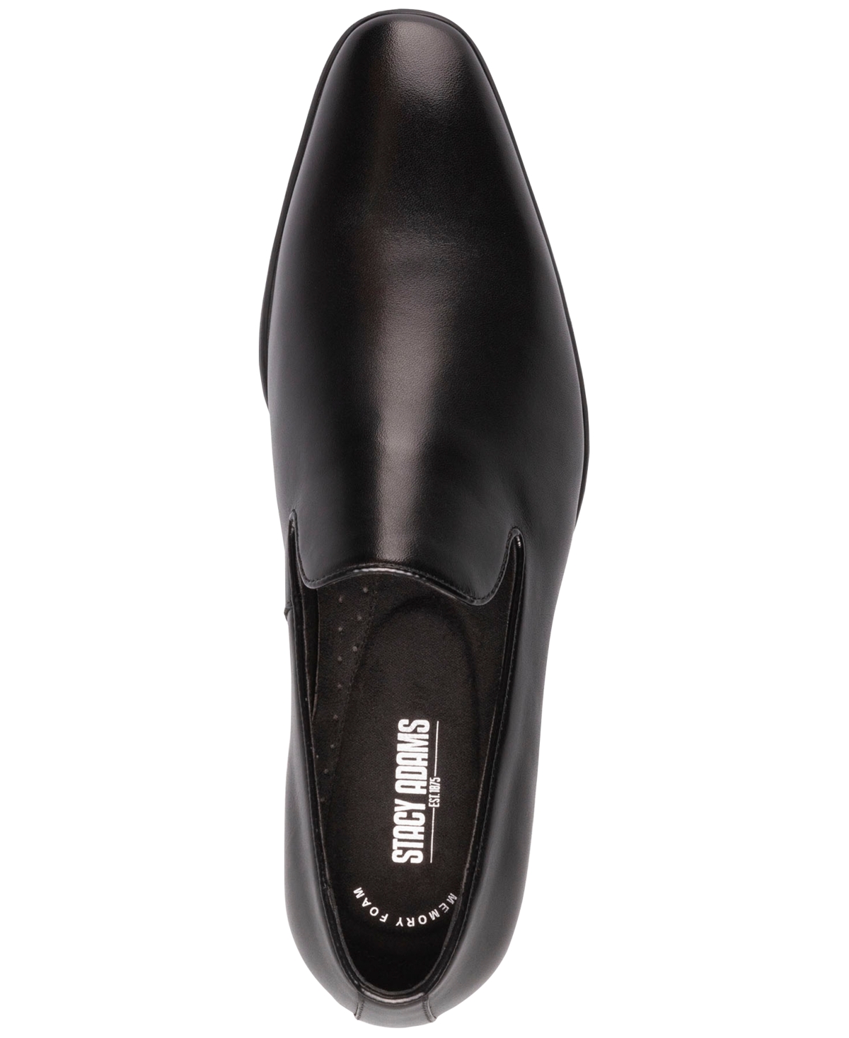 Stacy Adams Men s Stevens Slip On Dress Loafers Black Smart Closet
