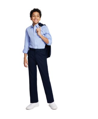 Boys' 8-20 Stretch Sharkskin Suit Pants