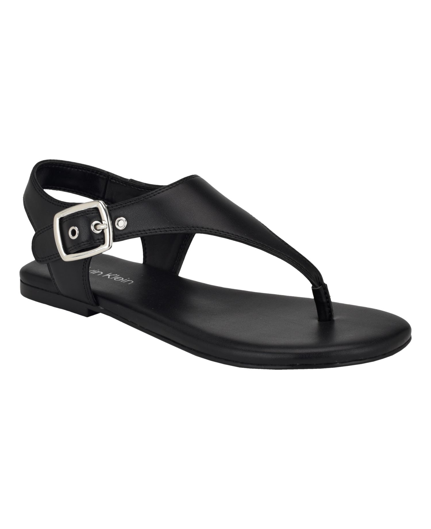 Women's Moraca Buckle T-Strap Flat Sandals