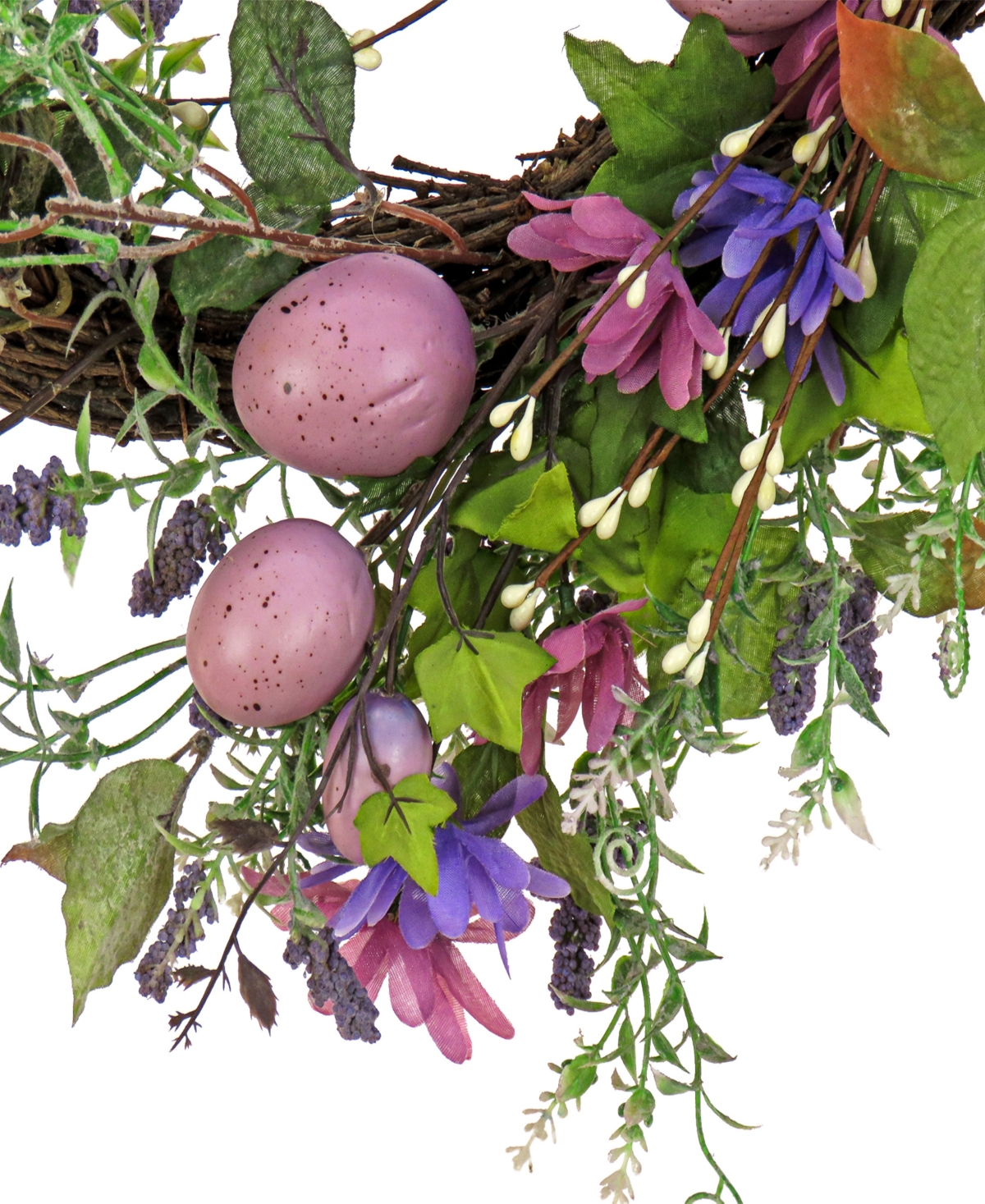 National Tree Company Flowering Eggs Easter Wreath