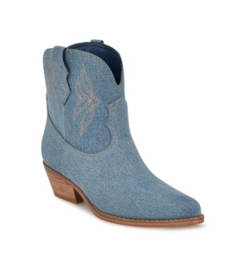 Nine west western booties on sale