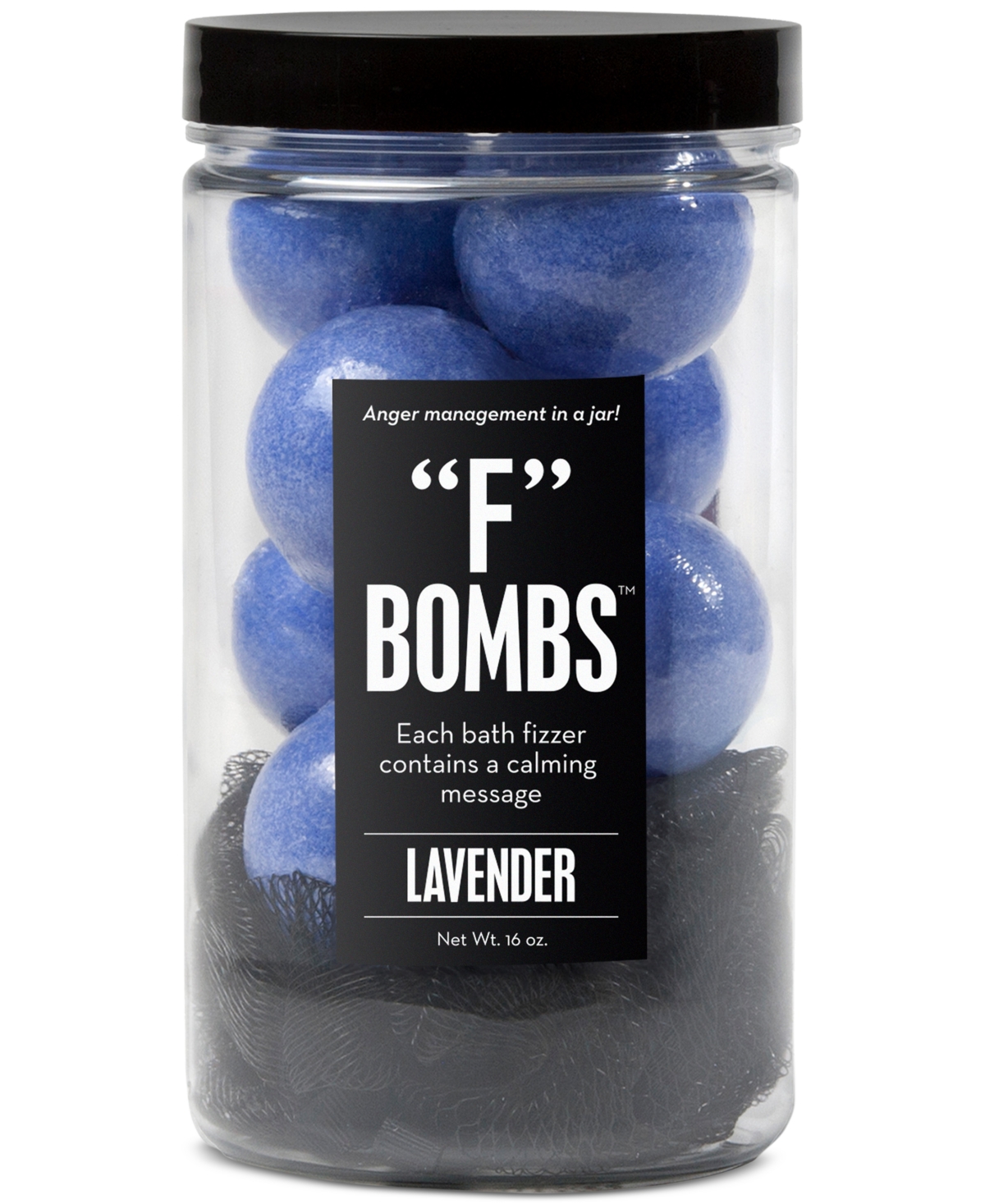 "F" Bath Bombs, 16-oz. - Purple