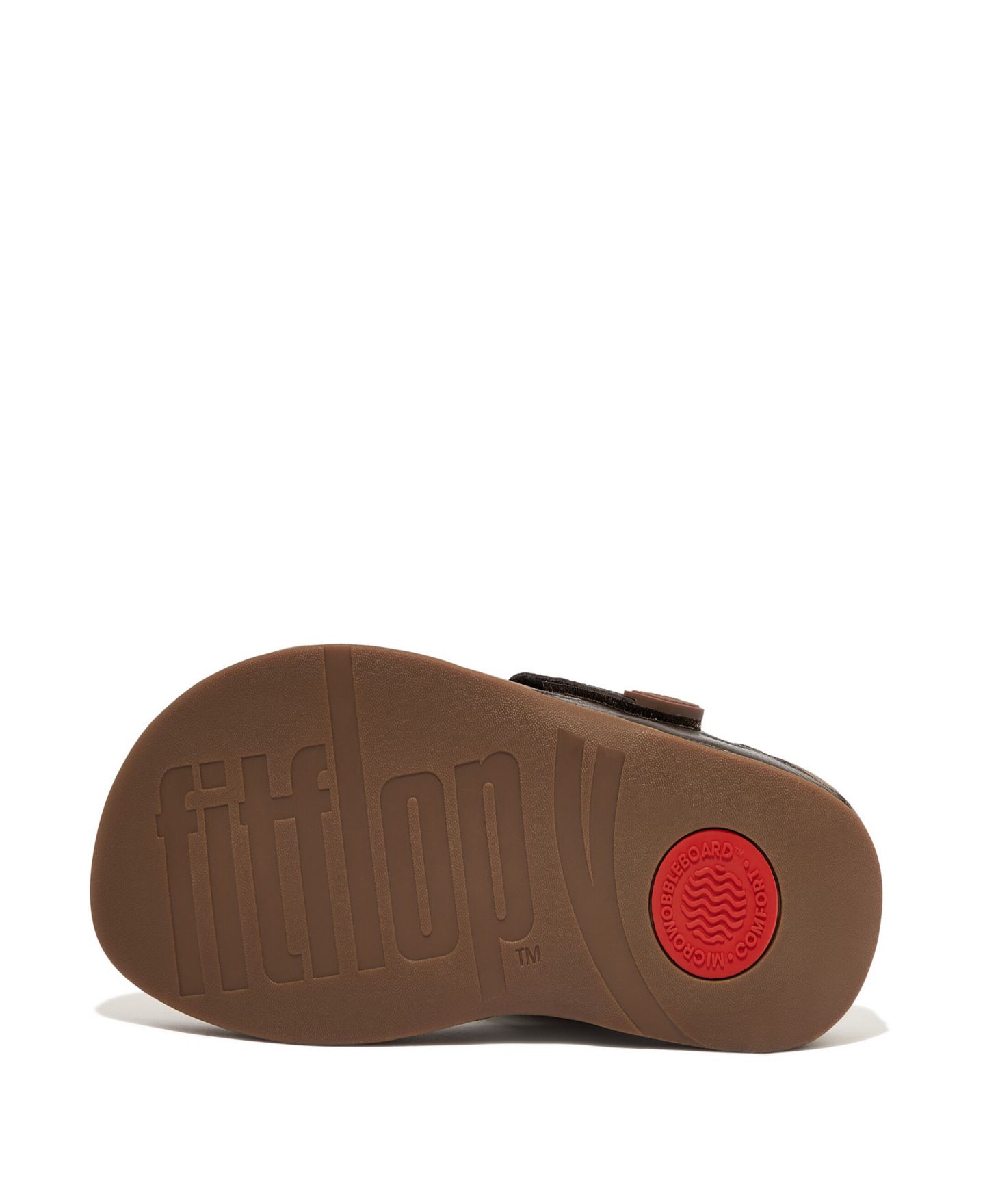 Мужские сандалии FitFlop Trakk II Leather, цвет: Шоколадный — фото 2