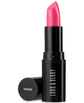 Vogue Matte Lipstick - 60's Pink - vibrant blue pink