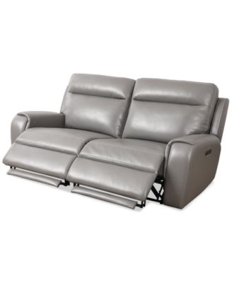 CLOSEOUT! Sheeler 2-Pc. Faux Leather Sectional with 2 Power Motion Chairs