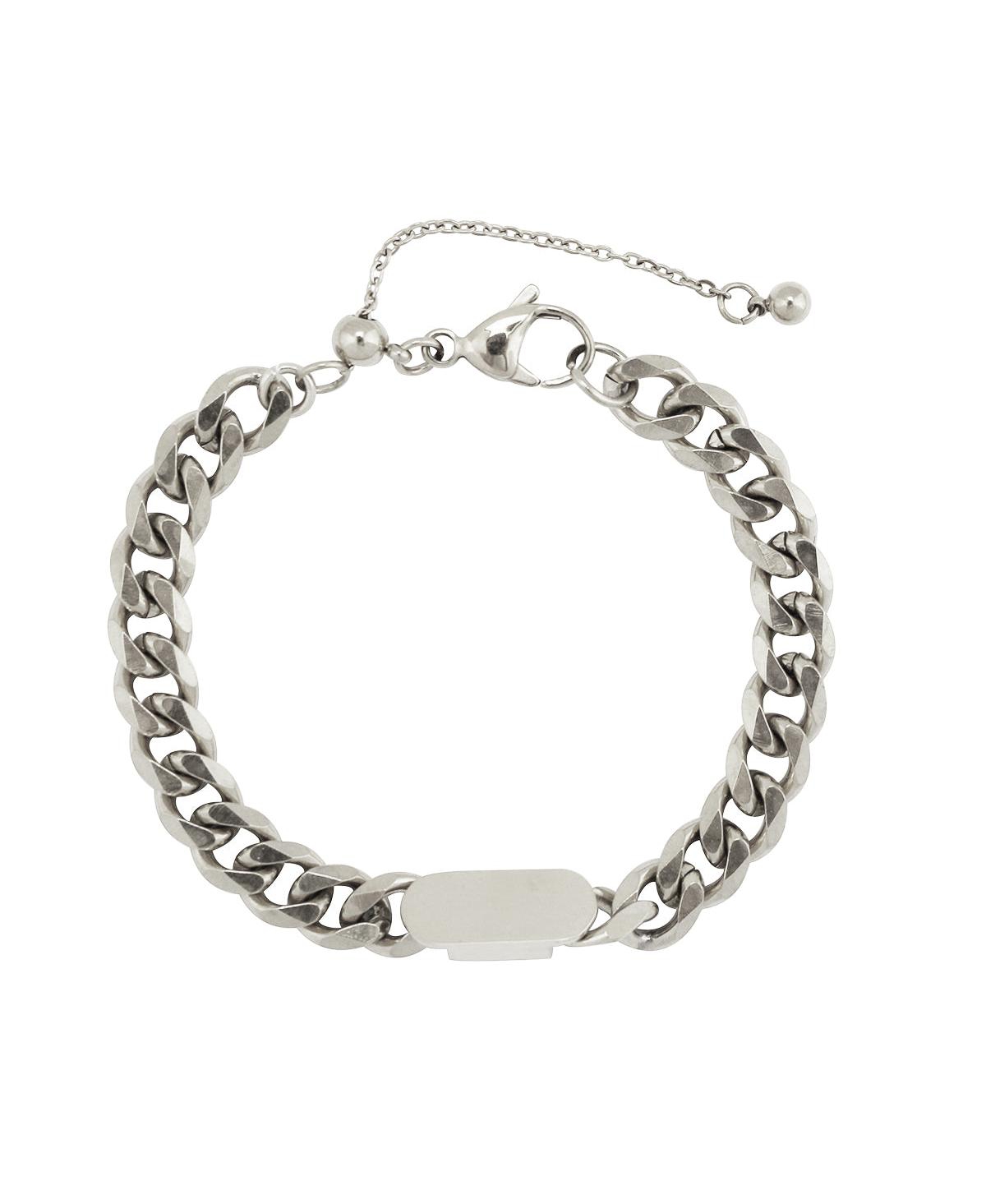 Sloan Cuban Link Chain Bracelet - Silver