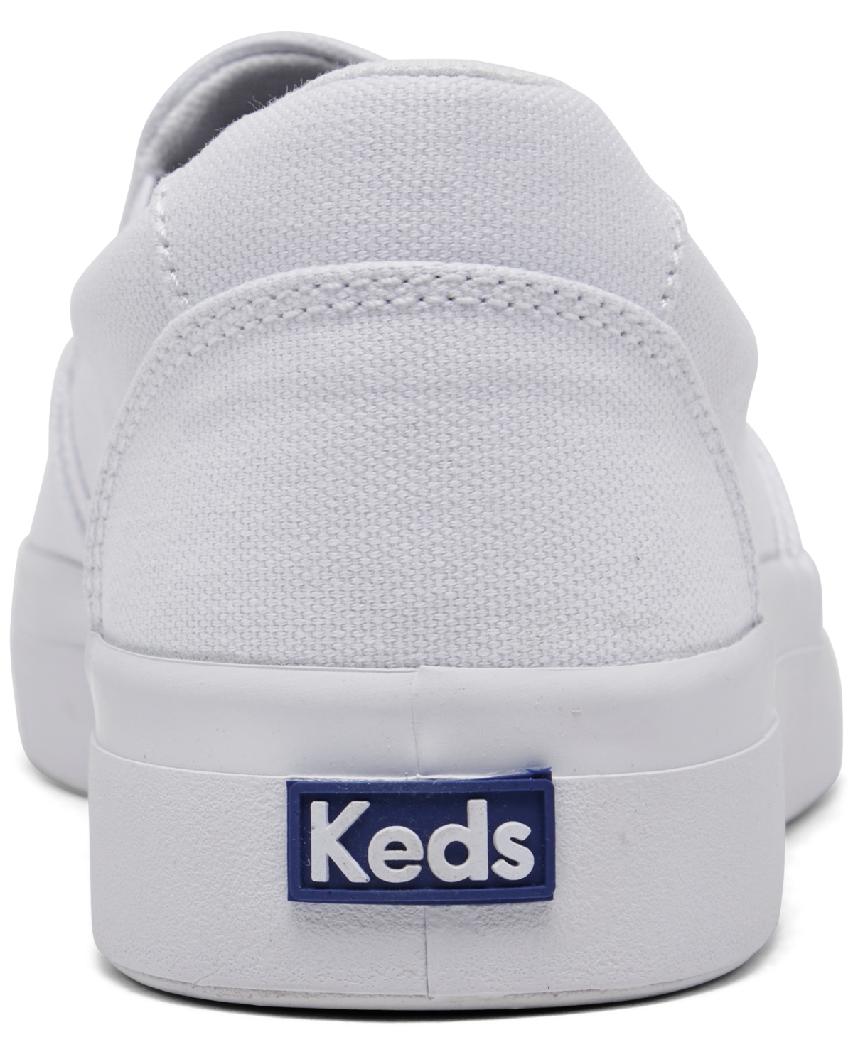 Shop Keds Women's Pursuit Canvas Slip-on Casual Sneakers From Finish Line In White