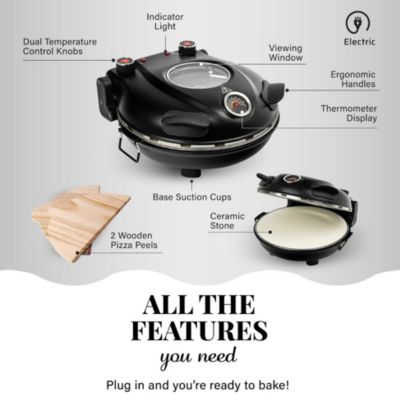 Piezano 12 in. Electric Pizza Oven