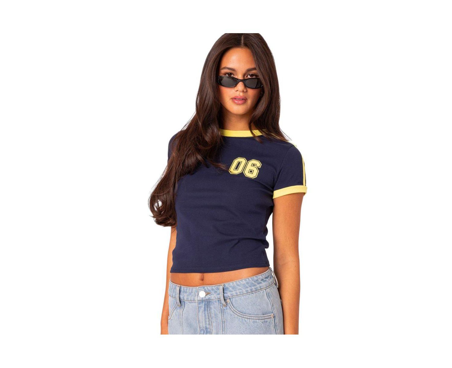 Women's Kassidy contrast T shirt