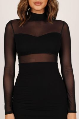 Farrow Long Sleeve Midi Women's Dress
