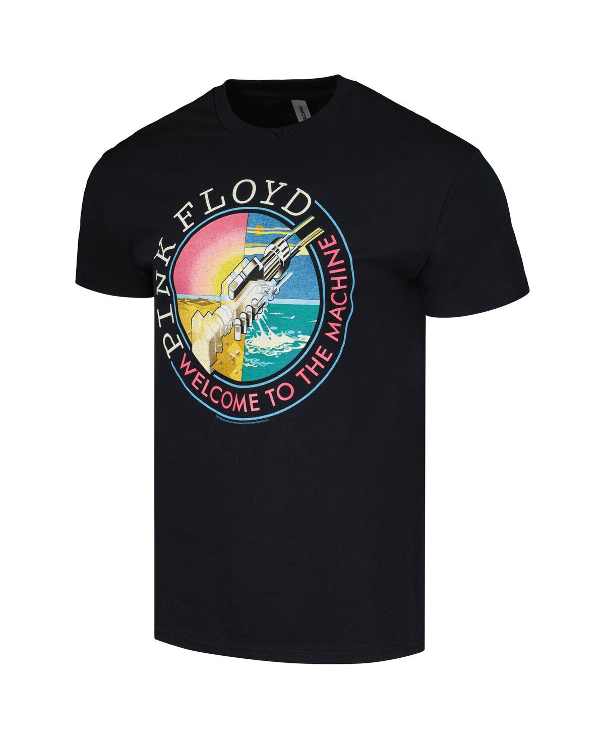 Hifi Entertainment Men's And Women's Black Pink Floyd Welcome To The Machine T-shirt In Black