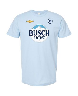 Men's Light Blue TRACKHOUSE RACING Busch Light Partners T-shirt