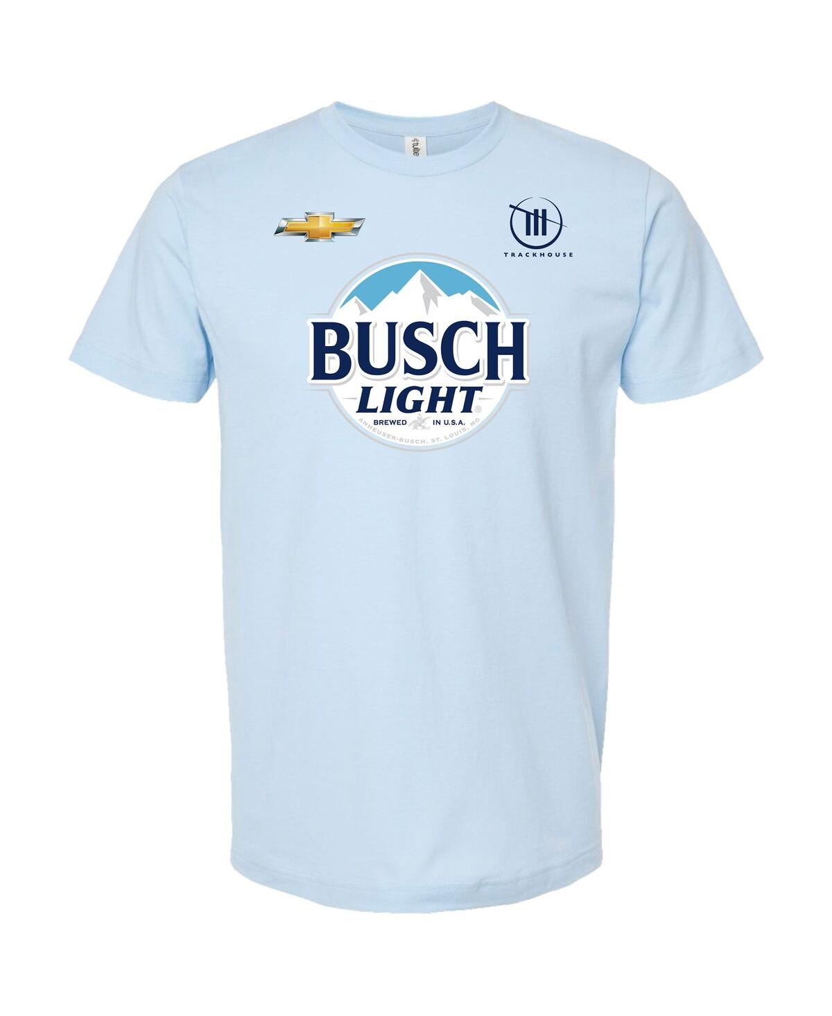 Shop Trackhouse Racing Team Collection Men's  Light Blue Trackhouse Racing Busch Light Partners T-shirt