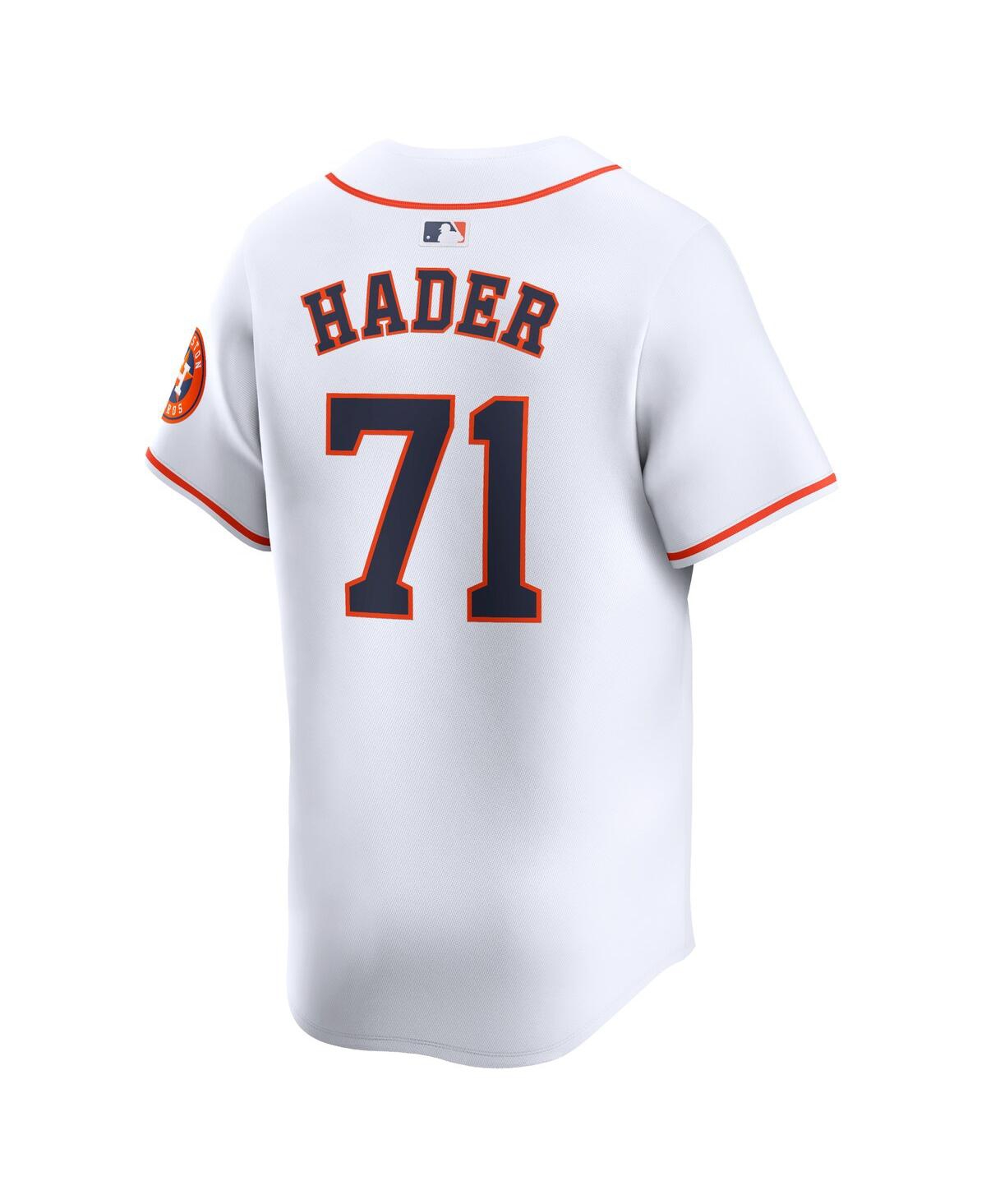 Men's Nike Josh HaderHouston Astros Home limited Player Jersey - White