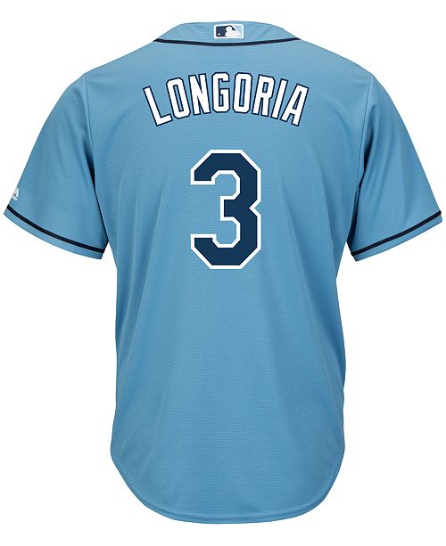 Majestic Men S Evan Longoria Tampa Bay Rays Replica Jersey