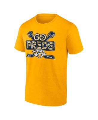 Men's Gold Nashville Predators Local T-shirt