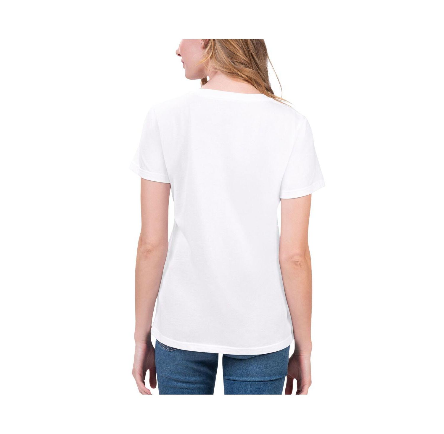 Women's White Ross Chastain Score T-shirt